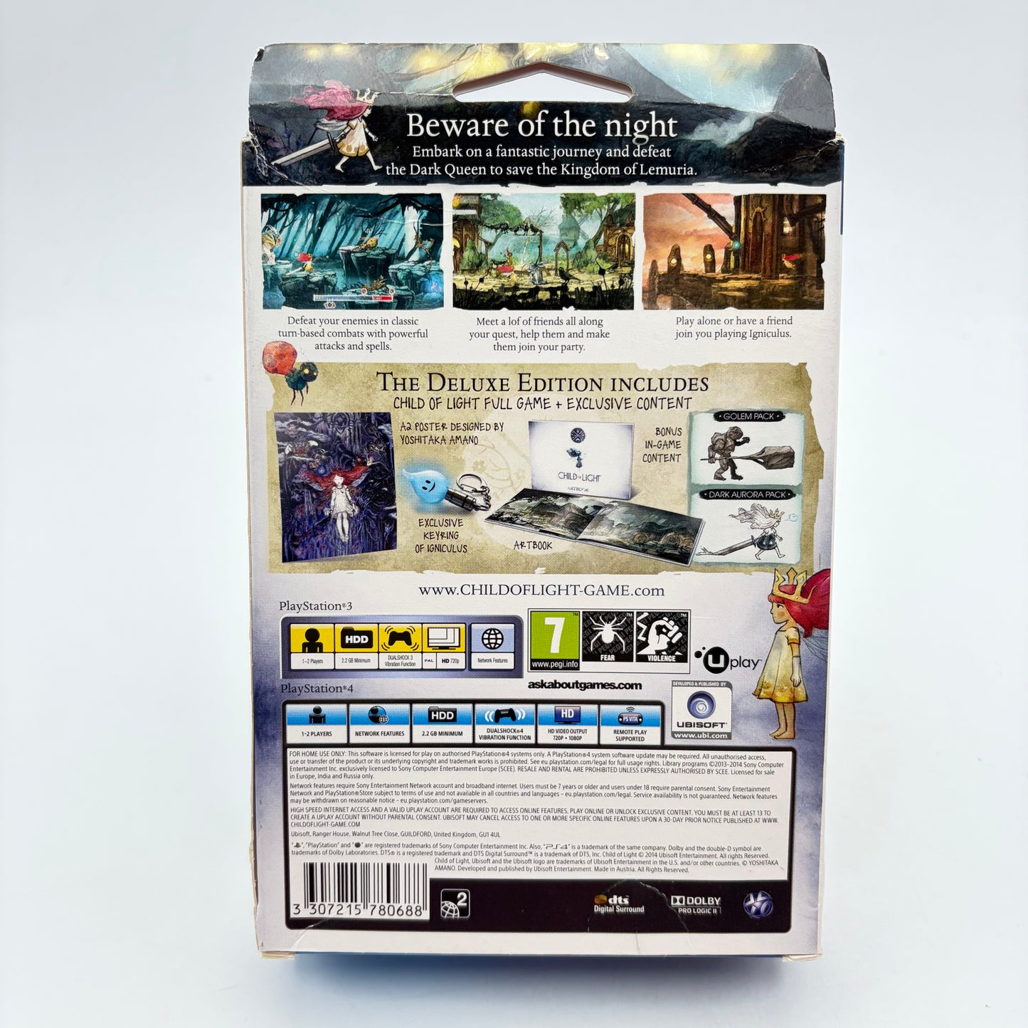 CHILD OF LIGHT – DELUXE EDITION - PLAYSTATION 4