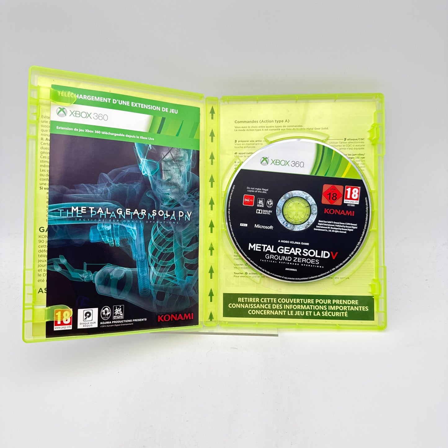 METAL GEAR SOLID V GROUND ZEROES - XBOX 360