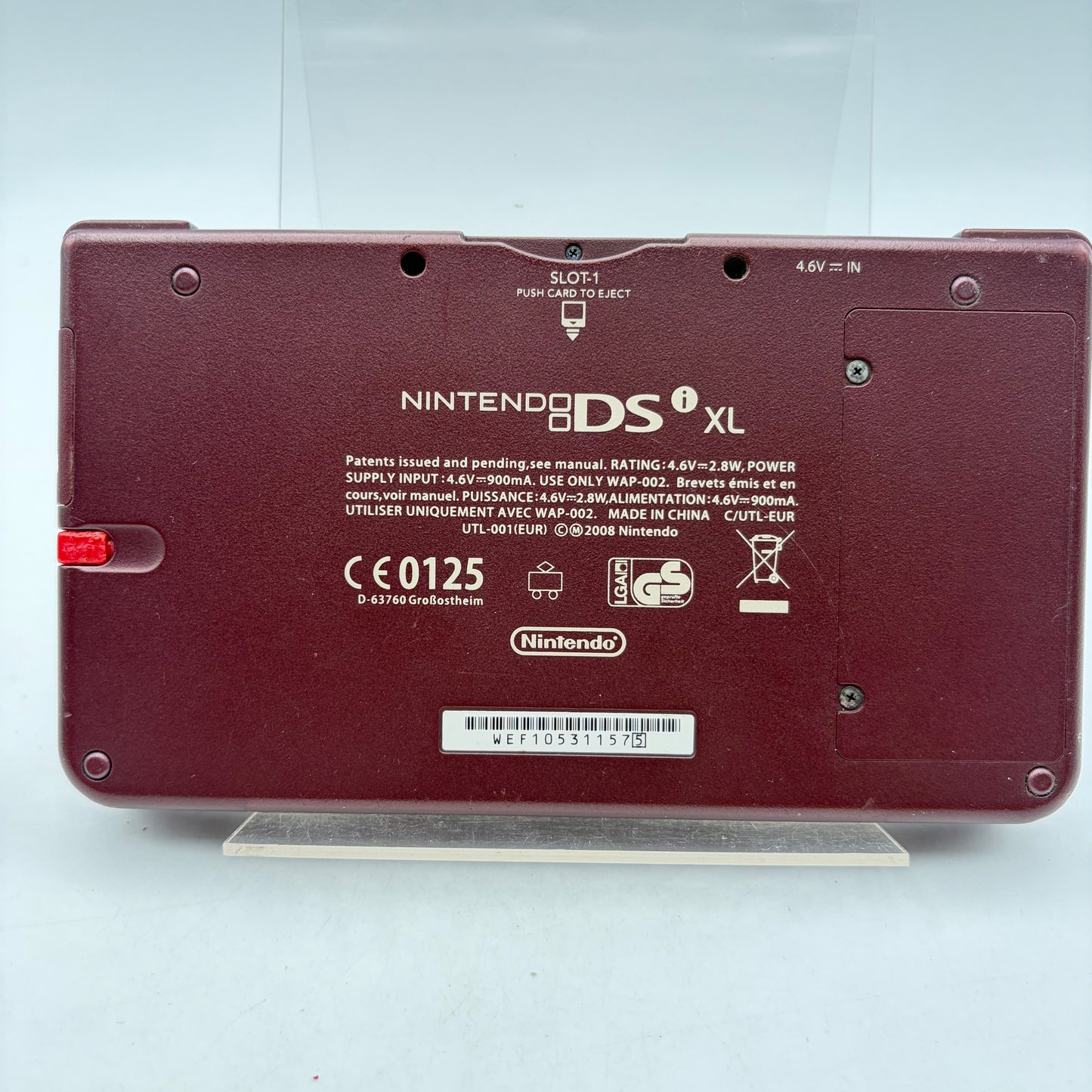 NINTENDO DSi XL BORDEAUX