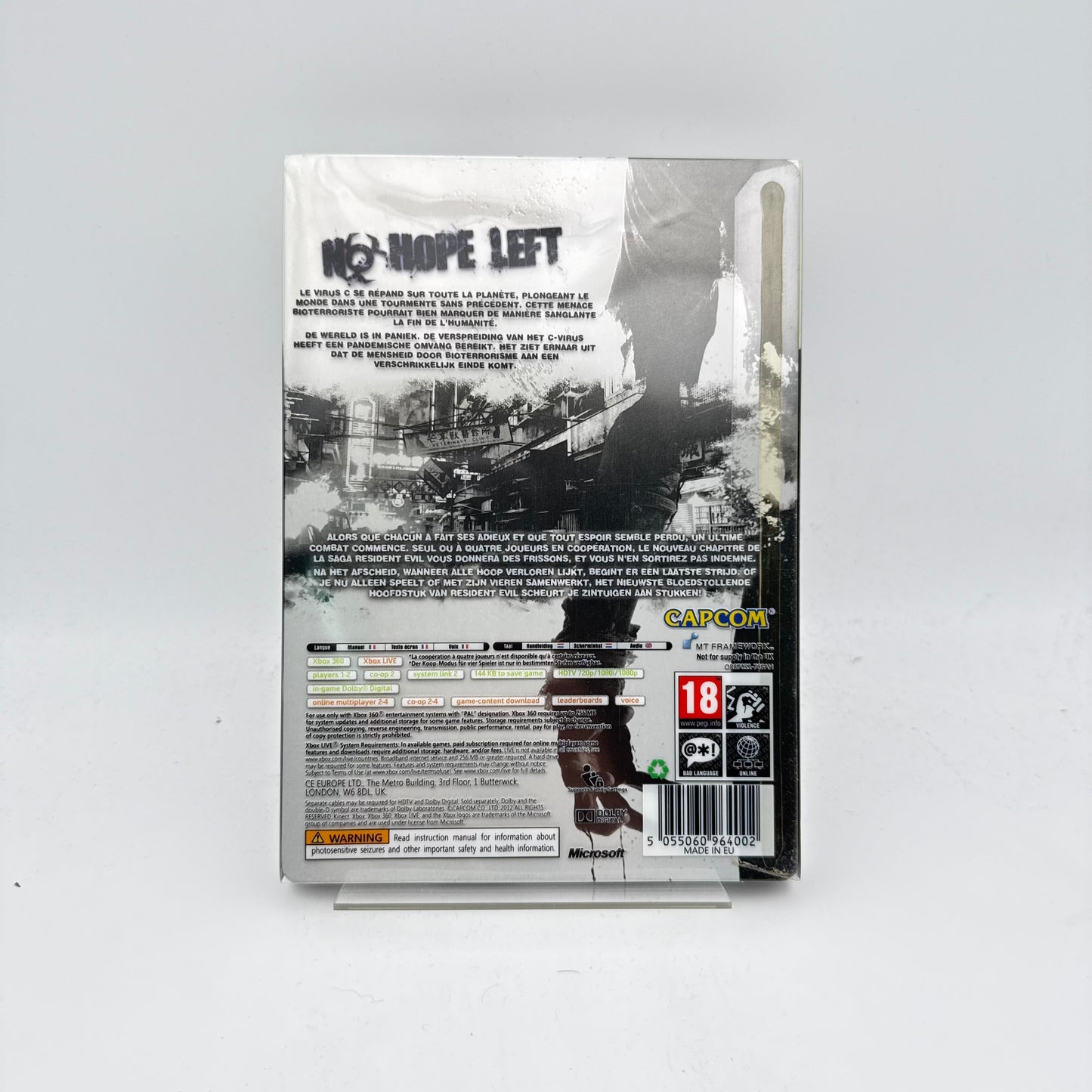 RESIDENT EVIL 6 STEELBOOK - XBOX 360
