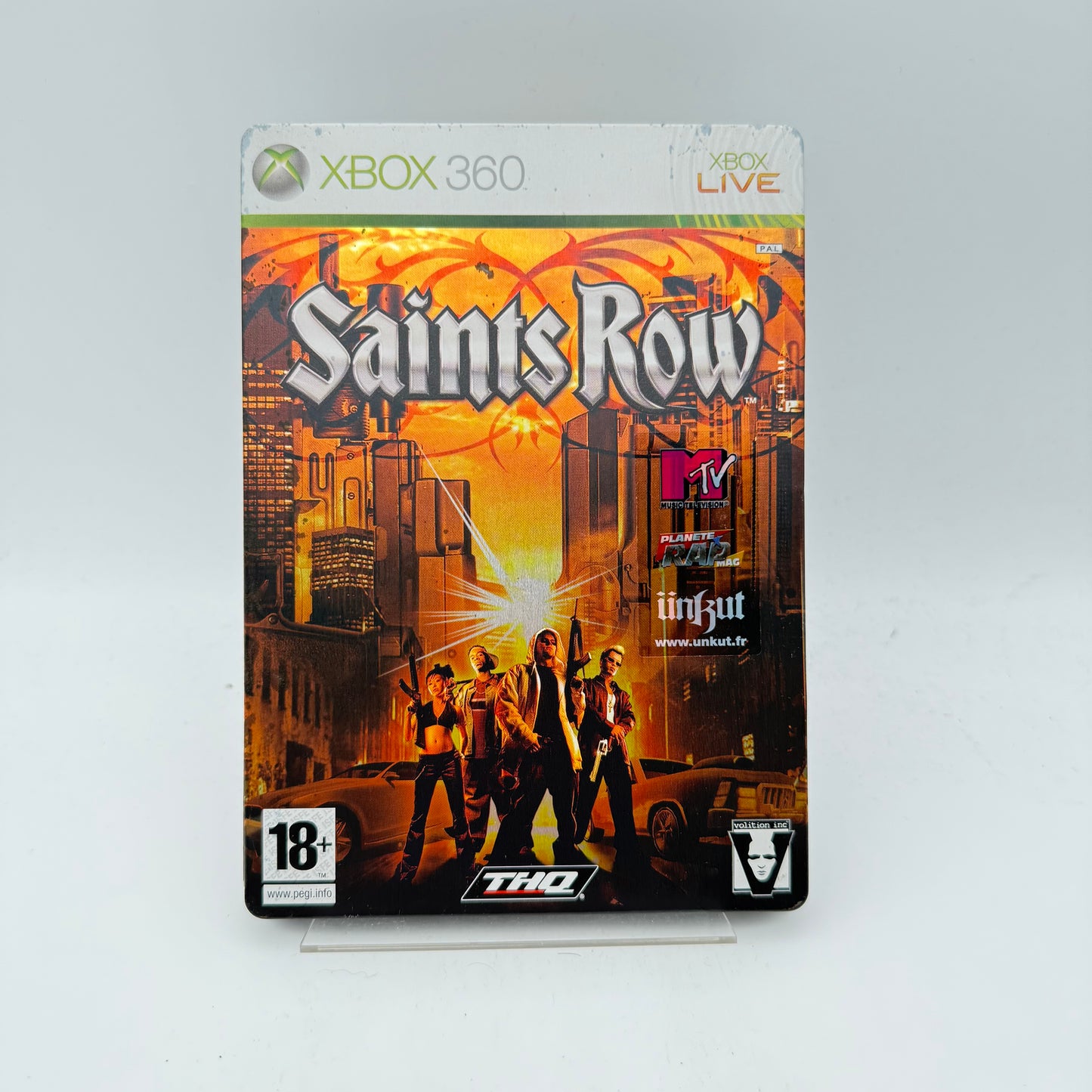 SAINTS ROW STEELBOOK - XBOX 360