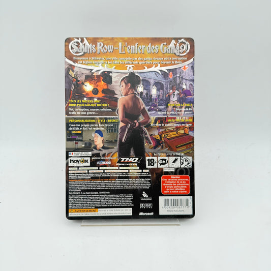 SAINTS ROW STEELBOOK - XBOX 360