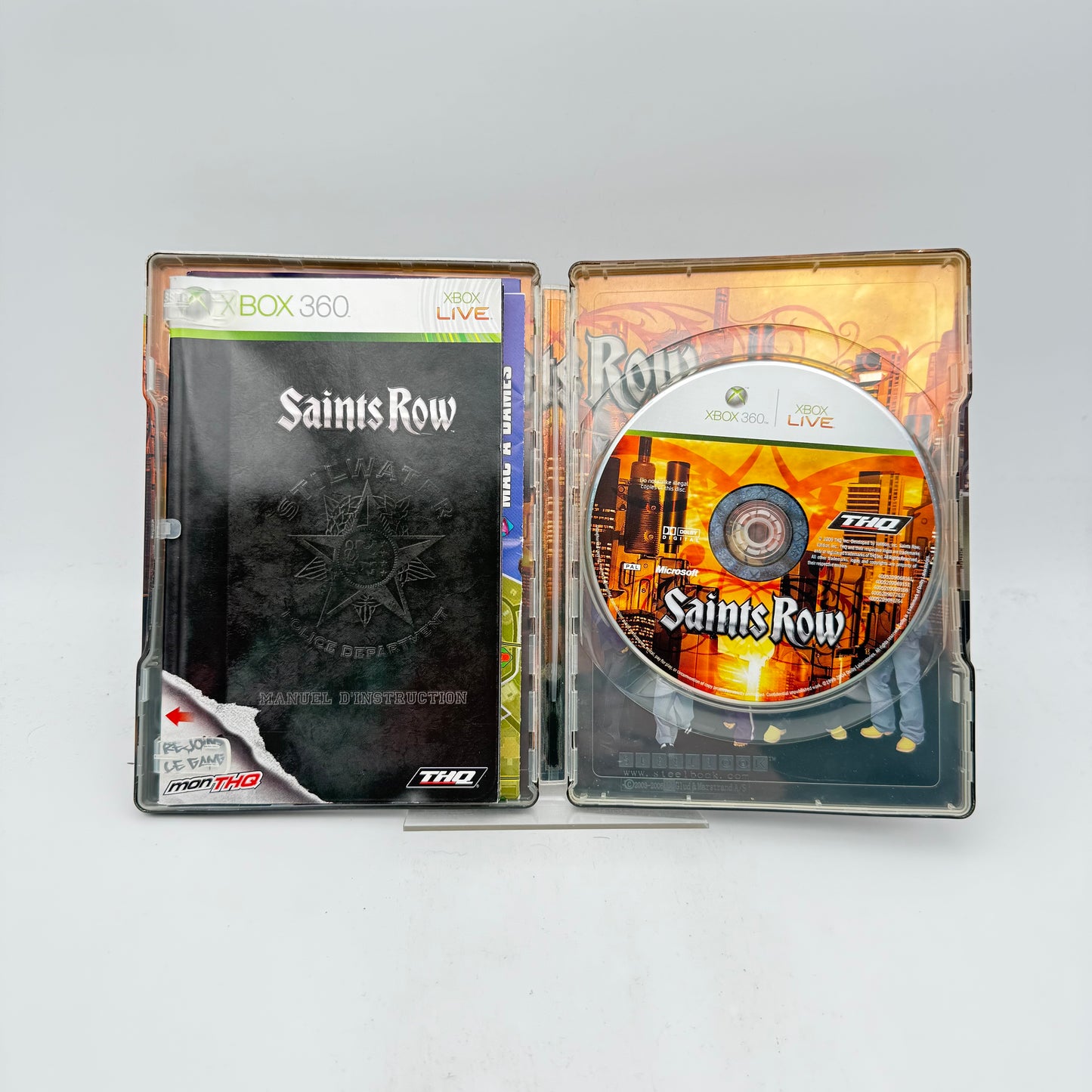 SAINTS ROW STEELBOOK - XBOX 360