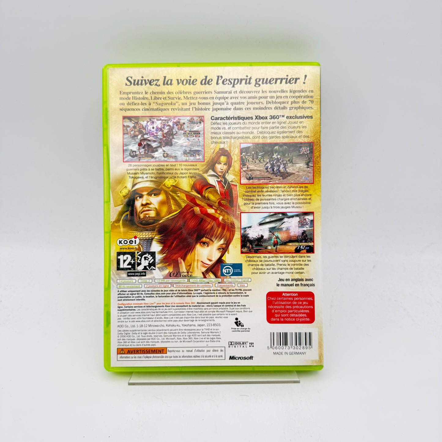 SAMURAI WARRIORS 2 - XBOX 360