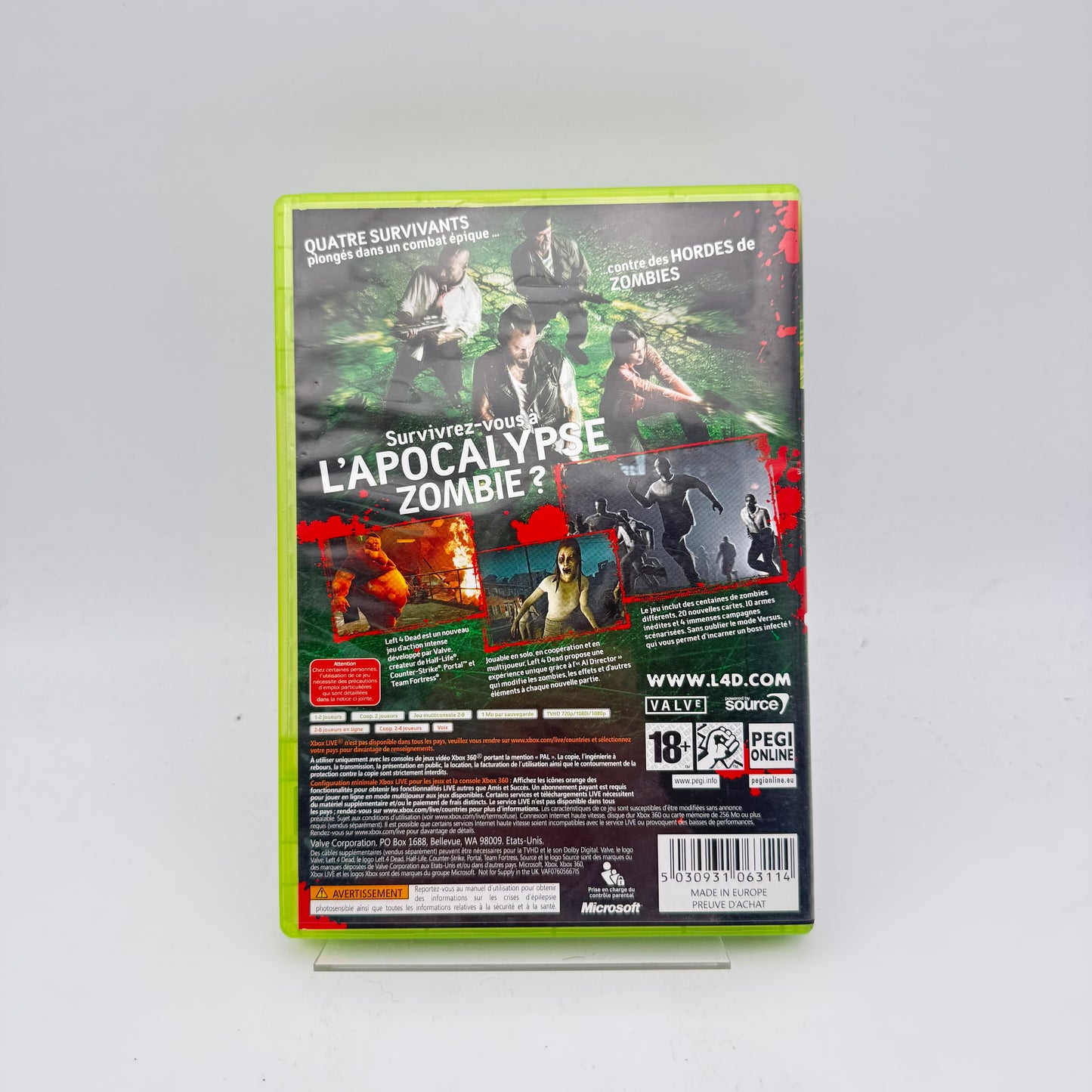 LEFT 4 DEAD - XBOX 360