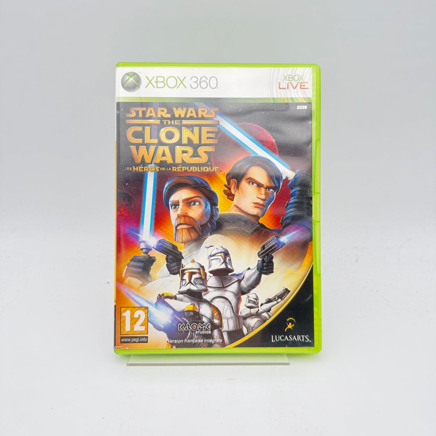 STAR WARS THE CLONE WARS LES HÉROS DE LA RÉPUBLIQUE - XBOX 360