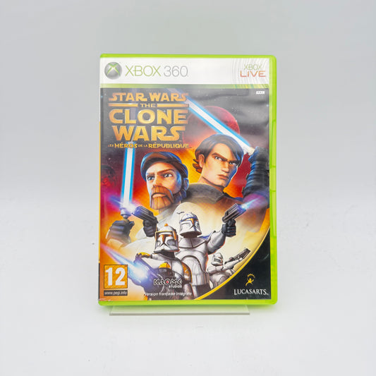STAR WARS THE CLONE WARS LES HÉROS DE LA RÉPUBLIQUE - XBOX 360