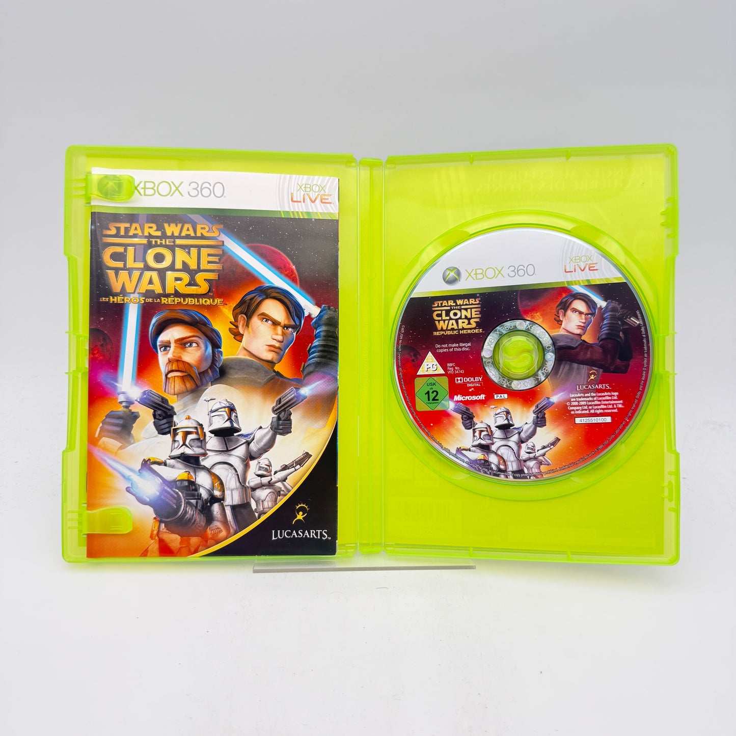 STAR WARS THE CLONE WARS LES HÉROS DE LA RÉPUBLIQUE - XBOX 360