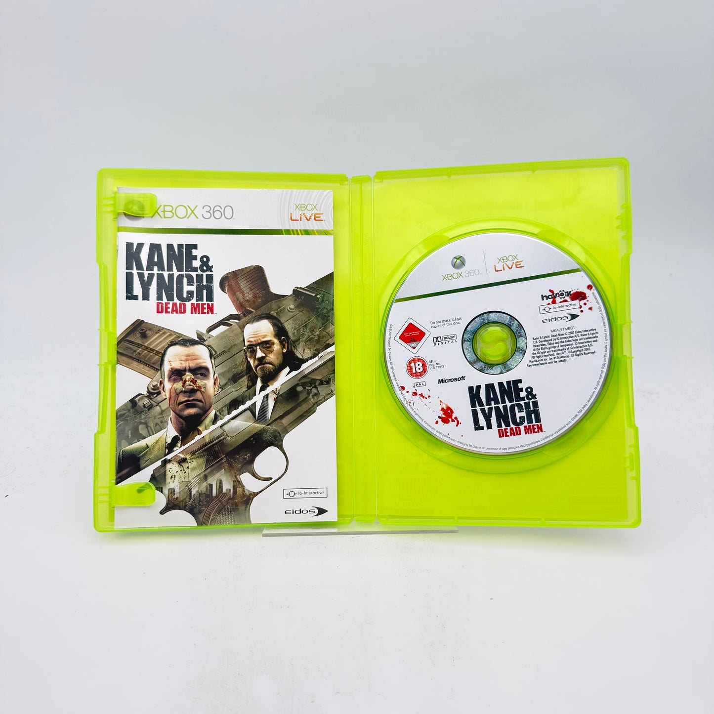 KANE & LYNCH DEAD MEN - XBOX 360