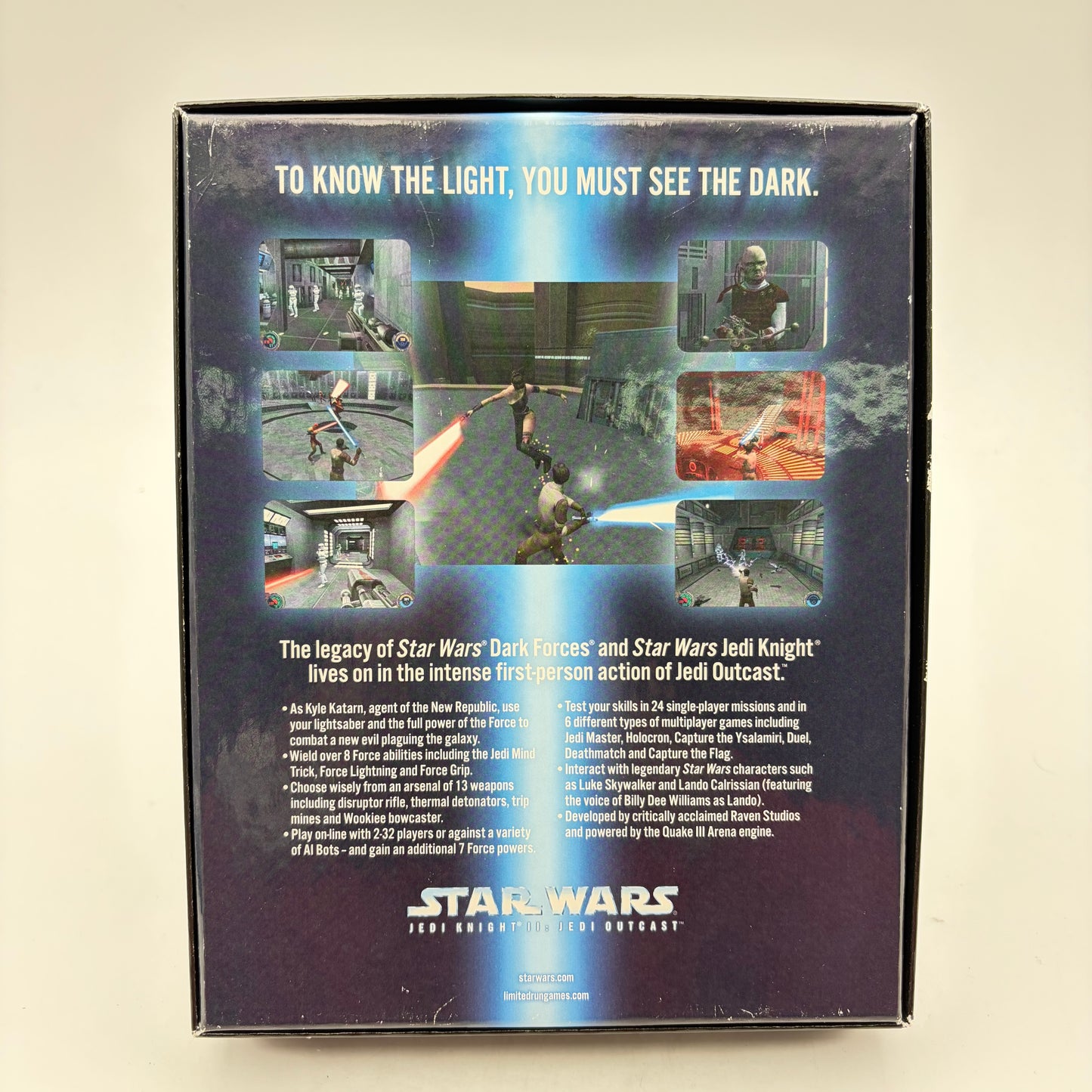 STAR WARS JEDI KNIGHT II + JEDI OUTCAST LIMITED RUN - PLAYSTATION 4