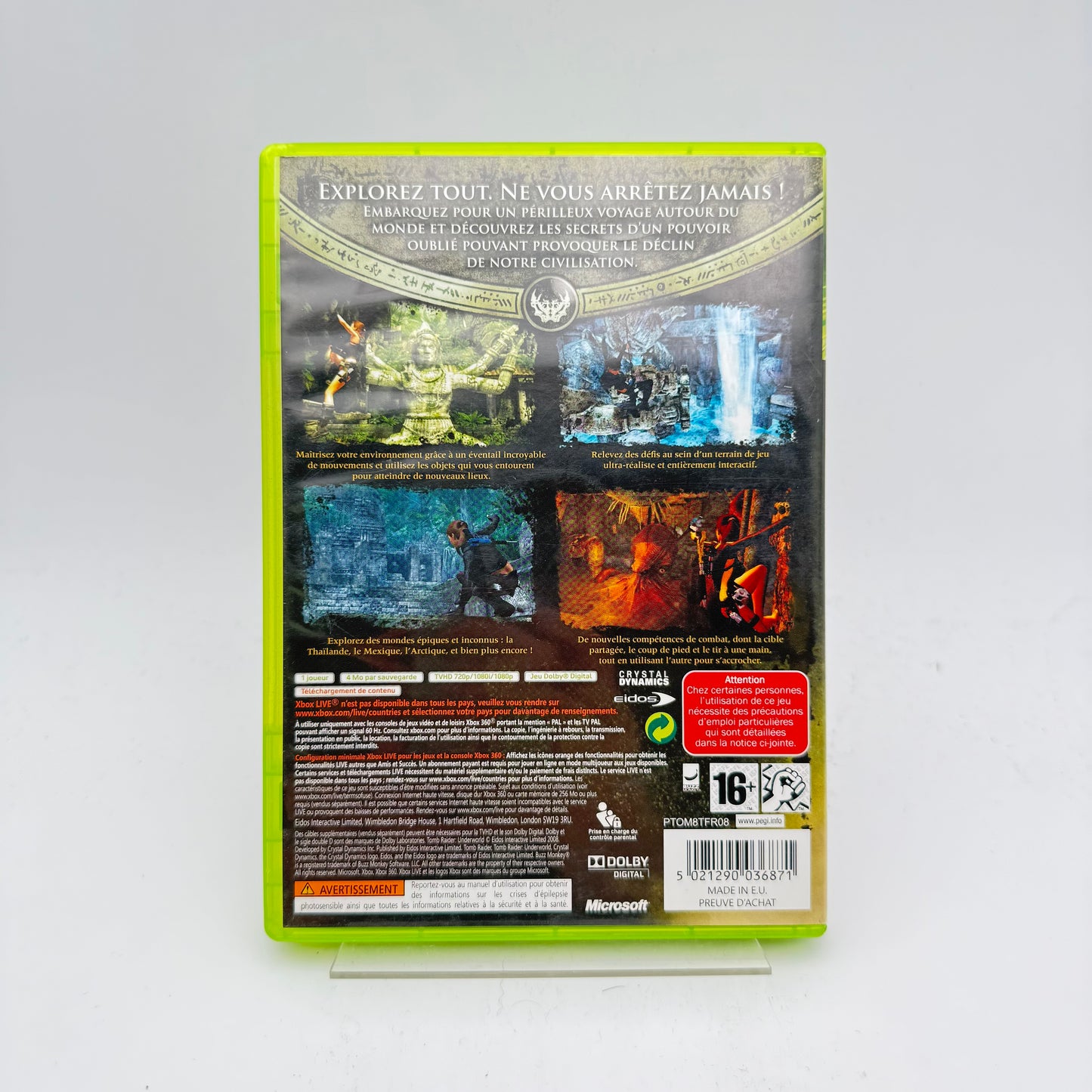TOMB RAIDER UNDERWORLD - XBOX 360