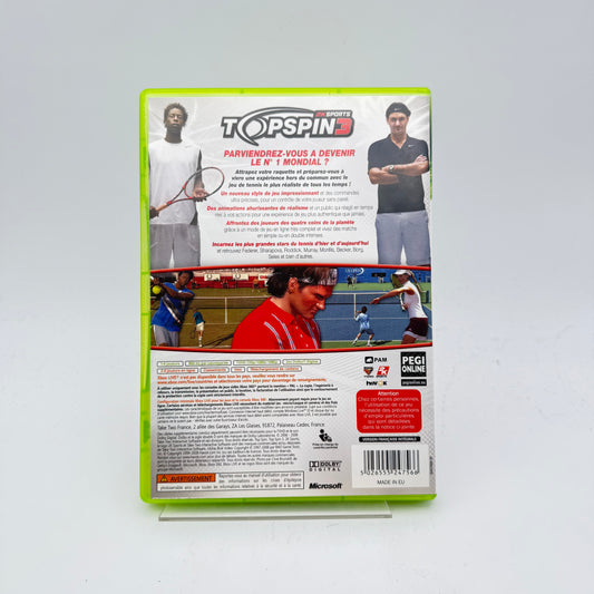 TOP SPIN 3 - XBOX 360