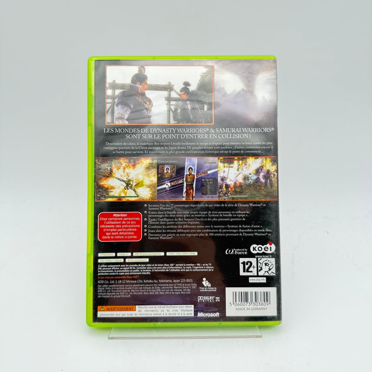 WARRIORS OROCHI - XBOX 360