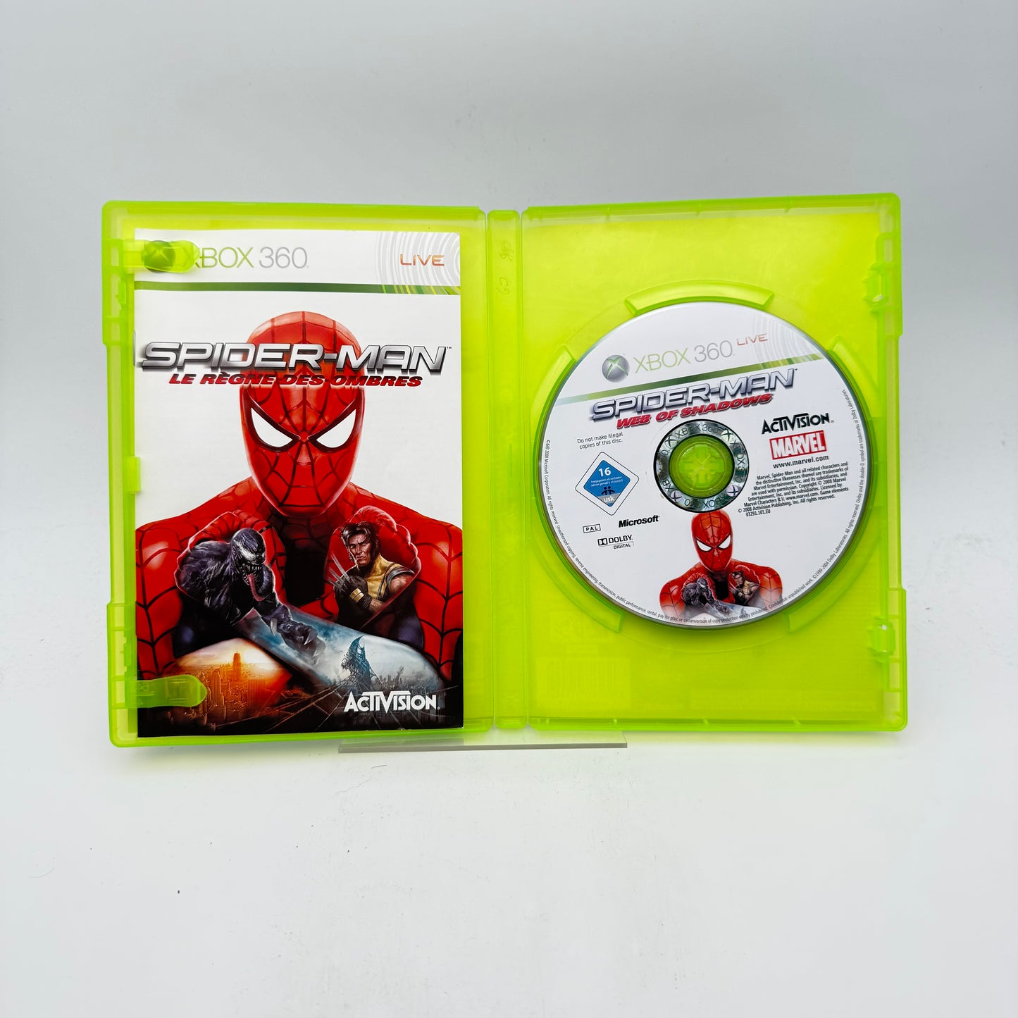 SPIDER-MAN LE RÈGNE DES OMBRES - XBOX 360