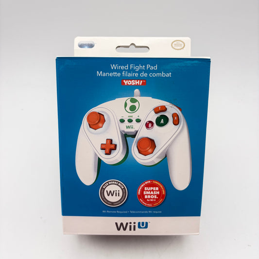 WIRED FIGHT PAD YOSHI - WII U