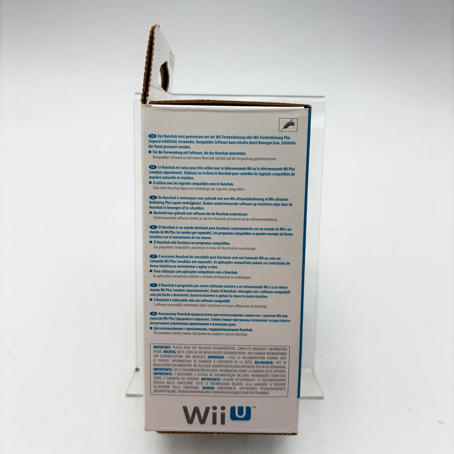 NUNCHUK NOIR - WII U