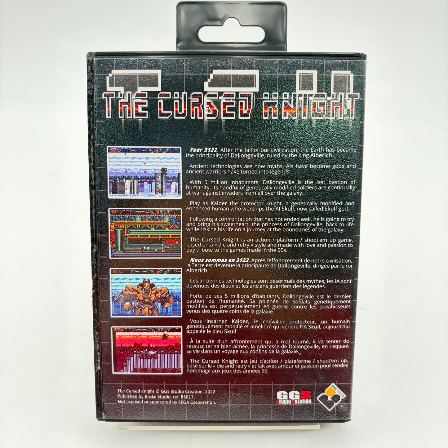 TCK THE CURSED KNIGHT - MEGA DRIVE