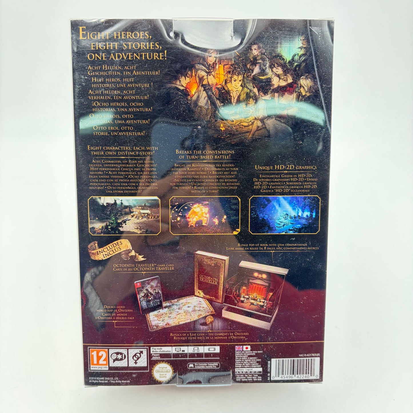 OCTOPATH TRAVELER – TRAVELER'S COMPENDIUM EDITION - SWITCH