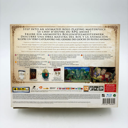 NI NO KUNI: WRATH OF THE WHITE WITCH – WIZARD'S EDITION - PLAYSTATION 3