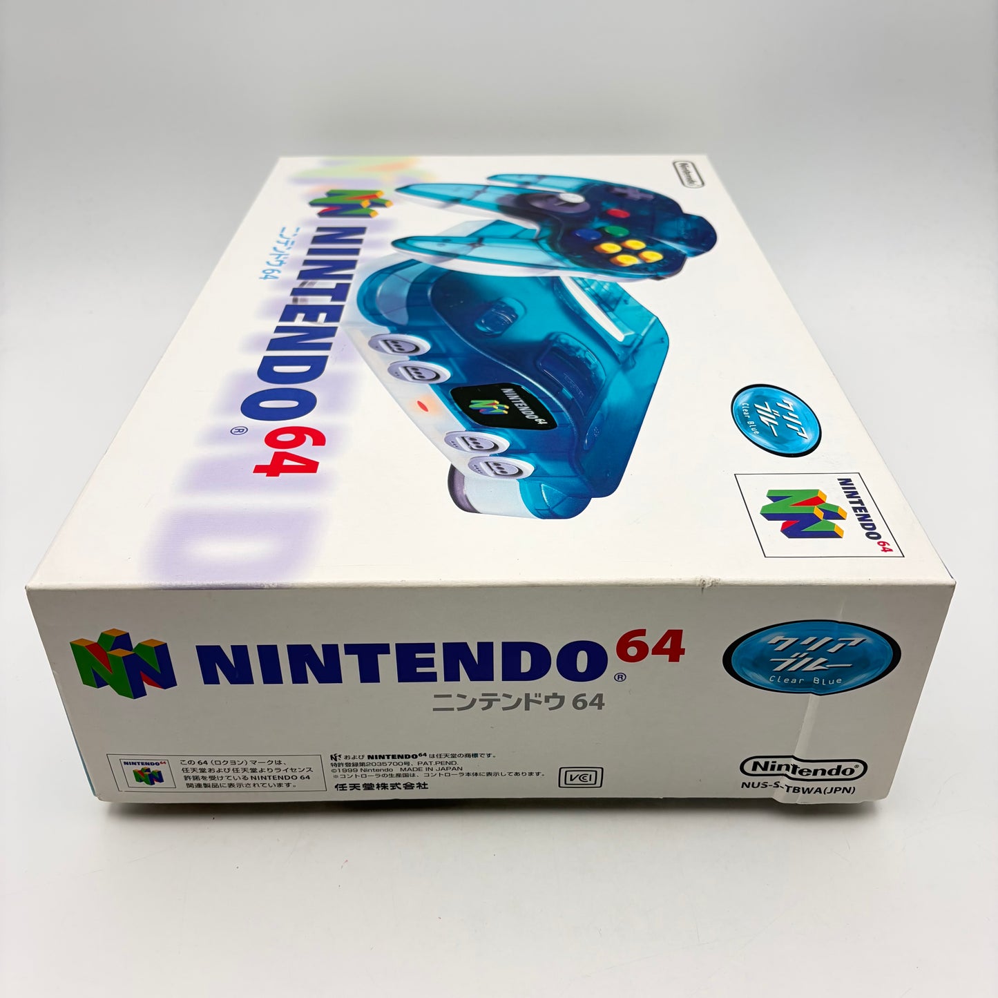 NINTENDO 64 CLEAR BLUE JAPONAISE