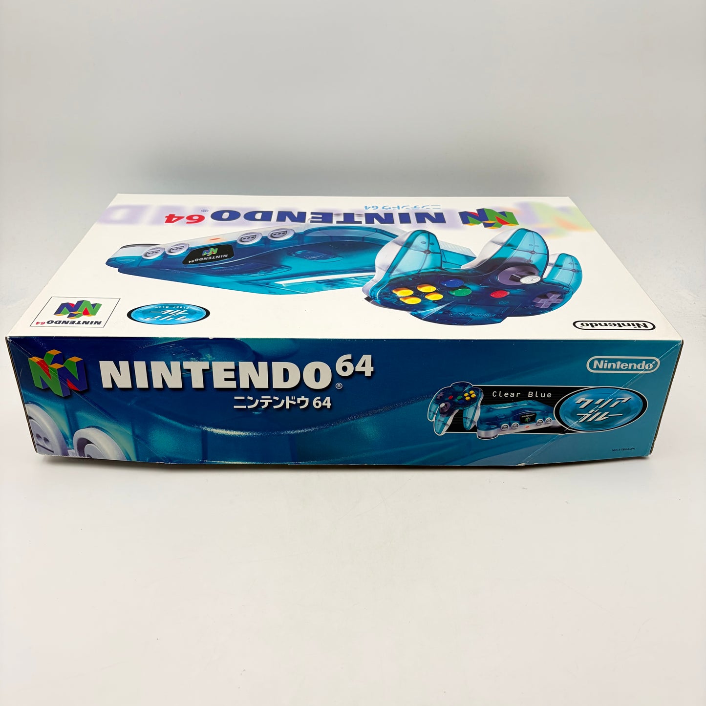 NINTENDO 64 CLEAR BLUE JAPONAISE