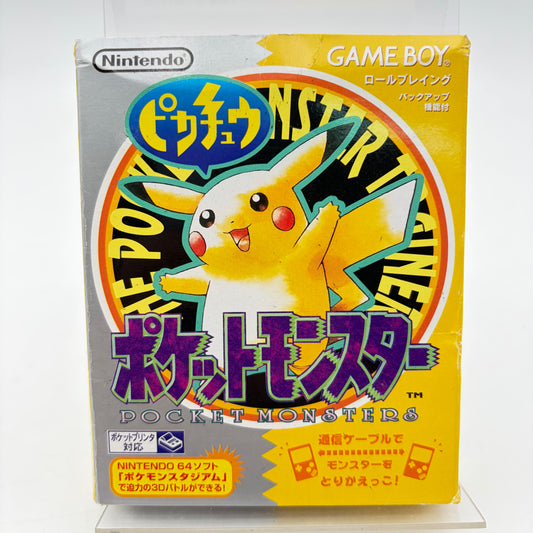 POKEMON VERSION JAUNE - GAMEBOY