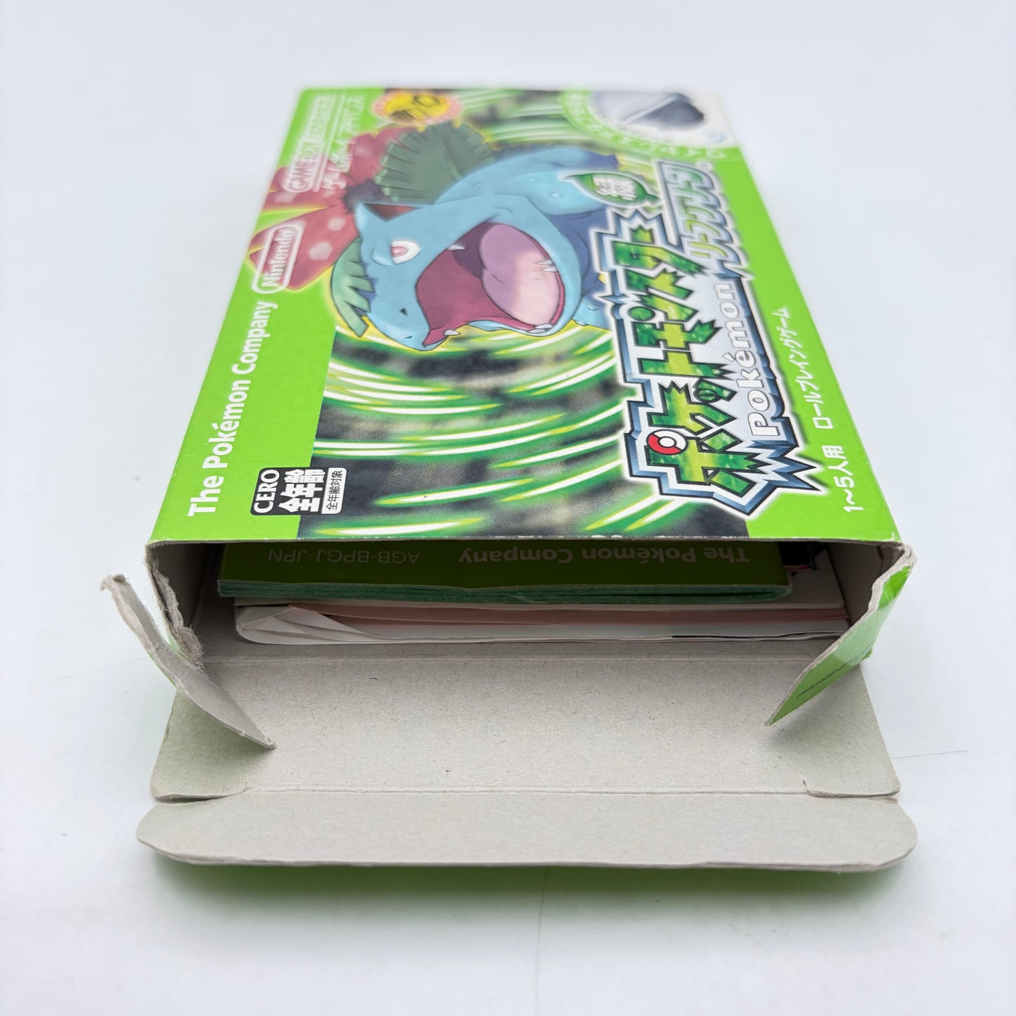 POKEMON VERSION VERT FEUILLE - GAMEBOY ADVANCE