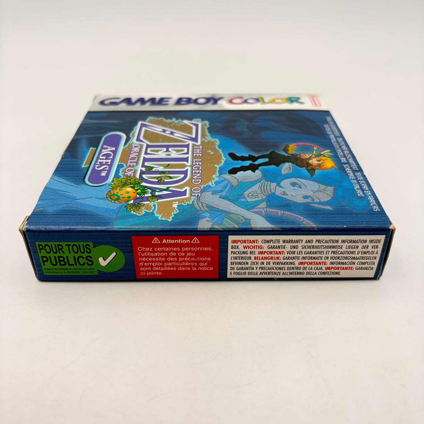 THE LEGEND OF ZELDA: ORACLE OF AGES - GAMEBOY COLOR