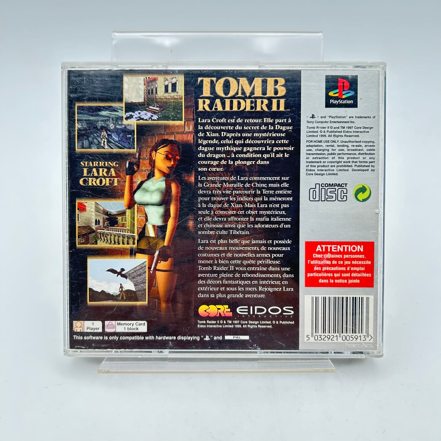 TOMB RAIDER II - PLAYSTATION 1