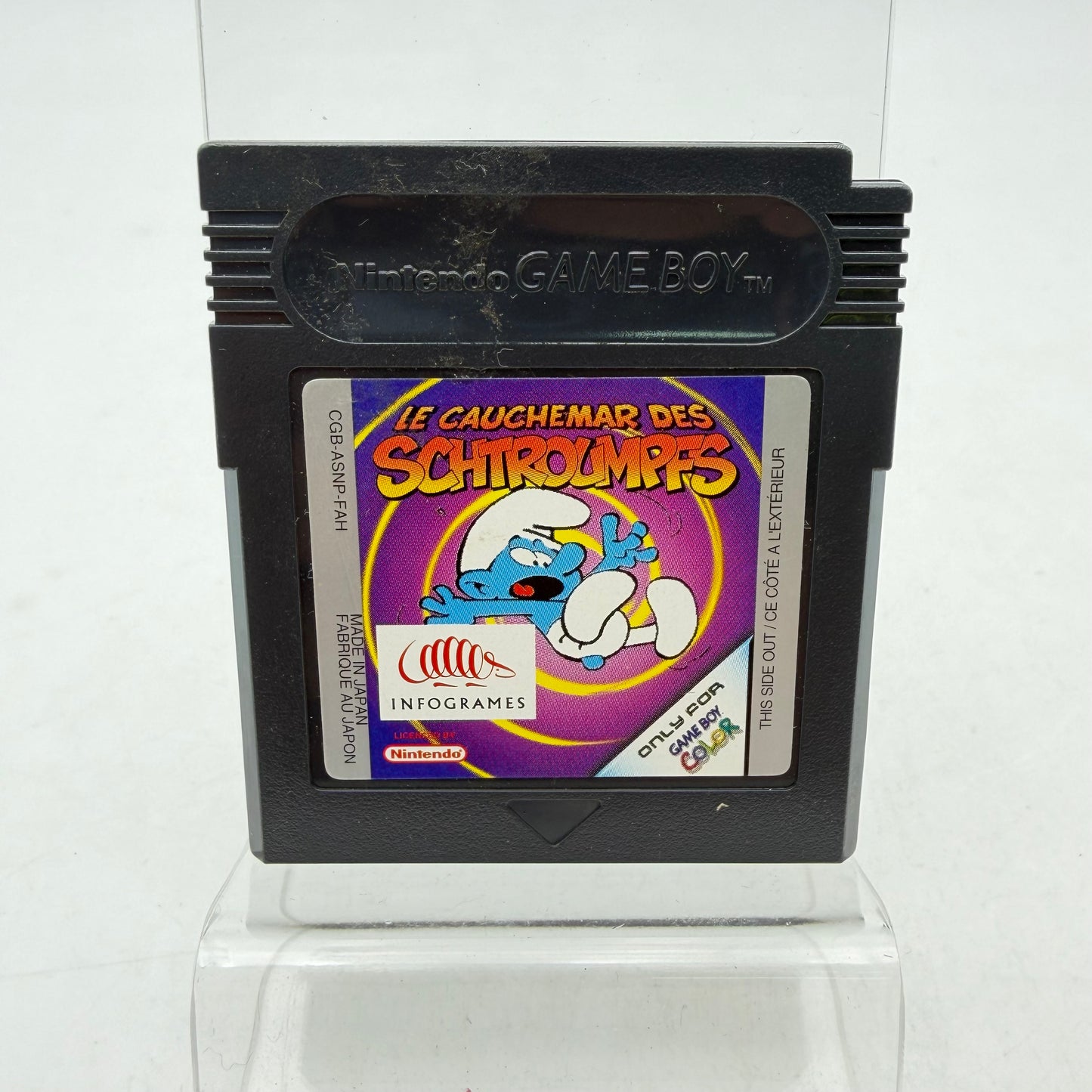 LE CAUCHEMAR DES SCHTROUMPFS - GAMEBOY COLOR