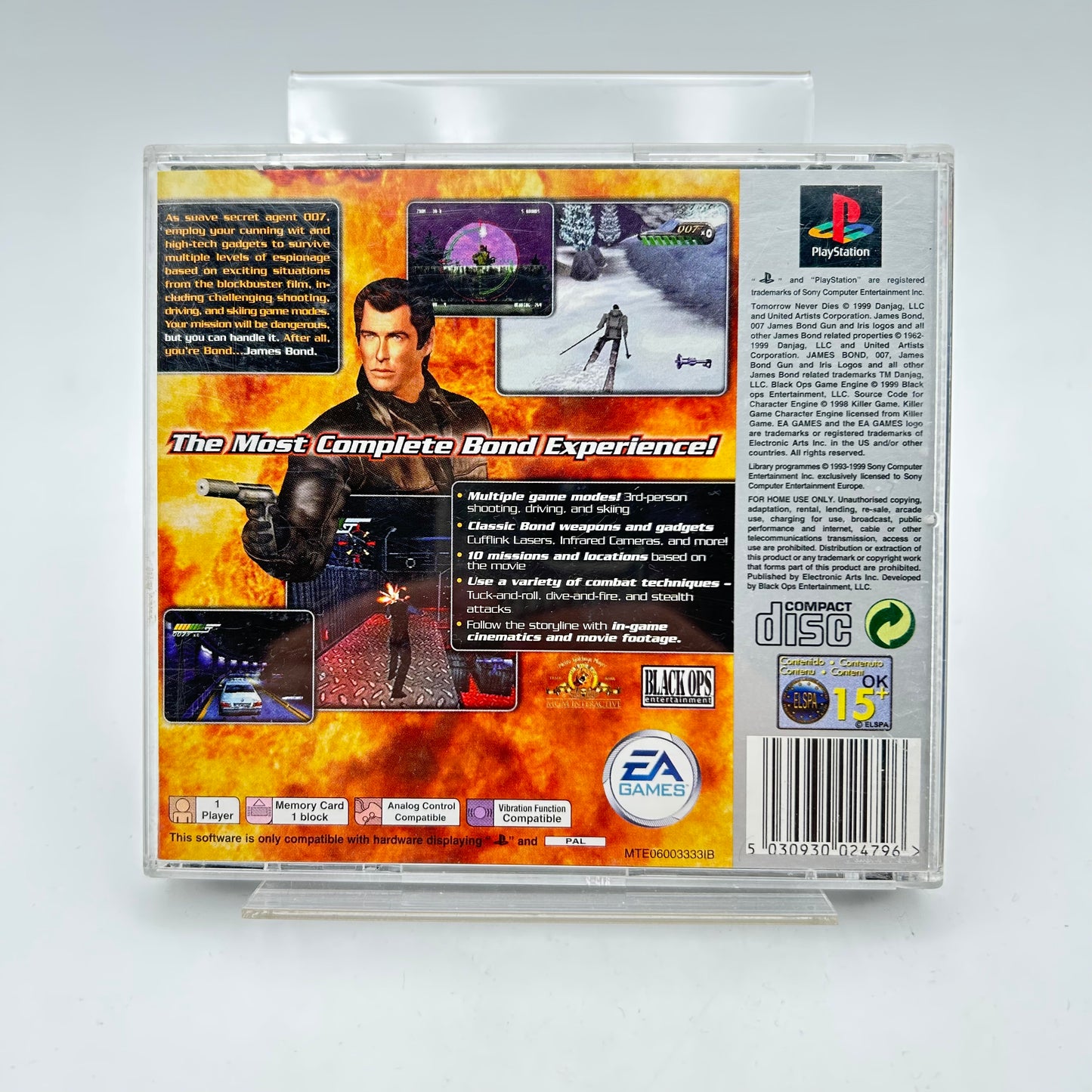 007 TOMORROW NEVER DIES - PLAYSTATION 1