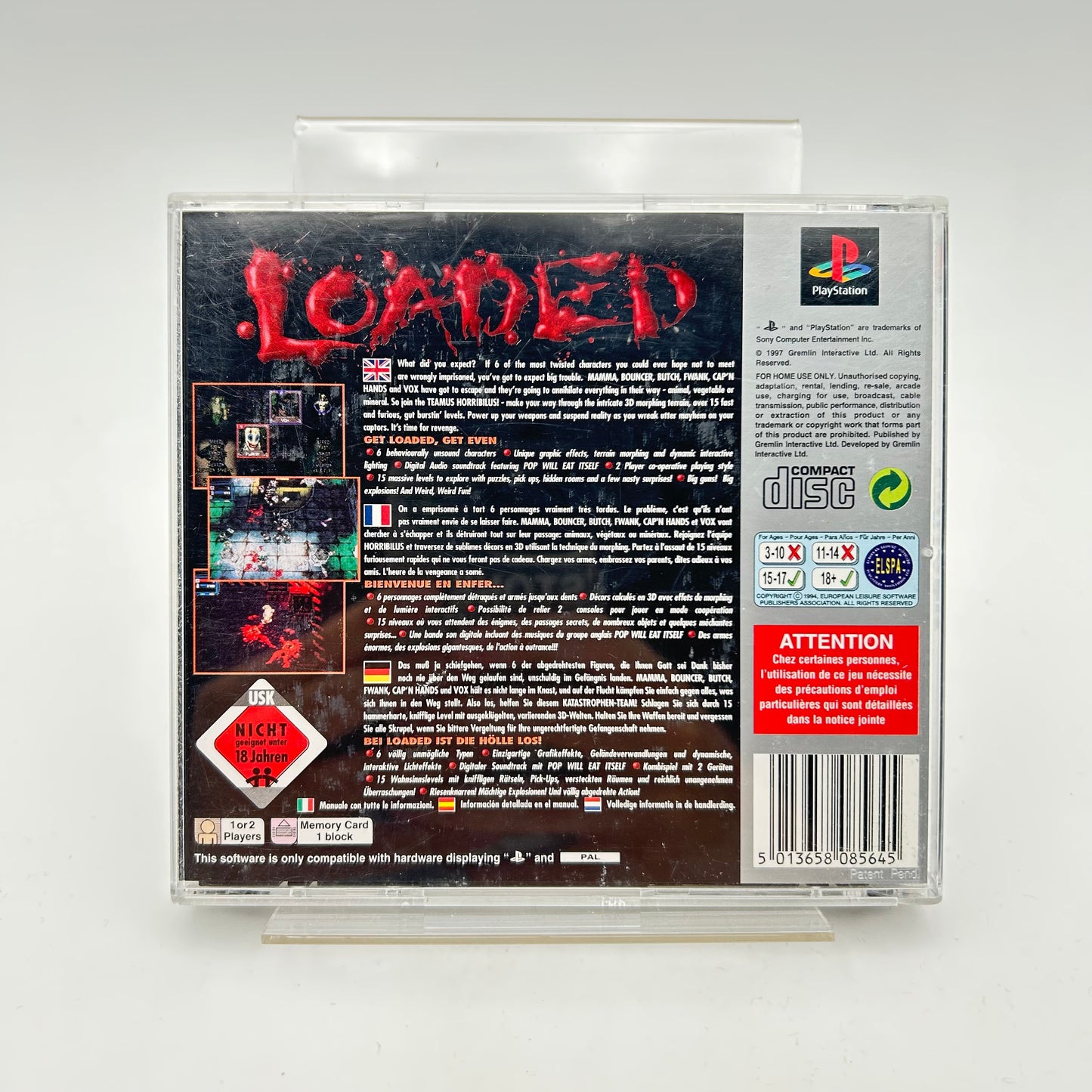 LOADED - PLAYSTATION 1