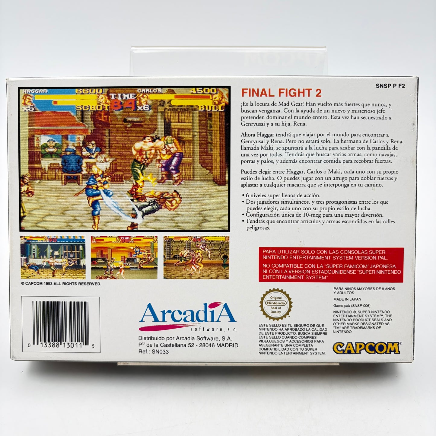 FINAL FIGHT 2 - SUPER NINTENDO