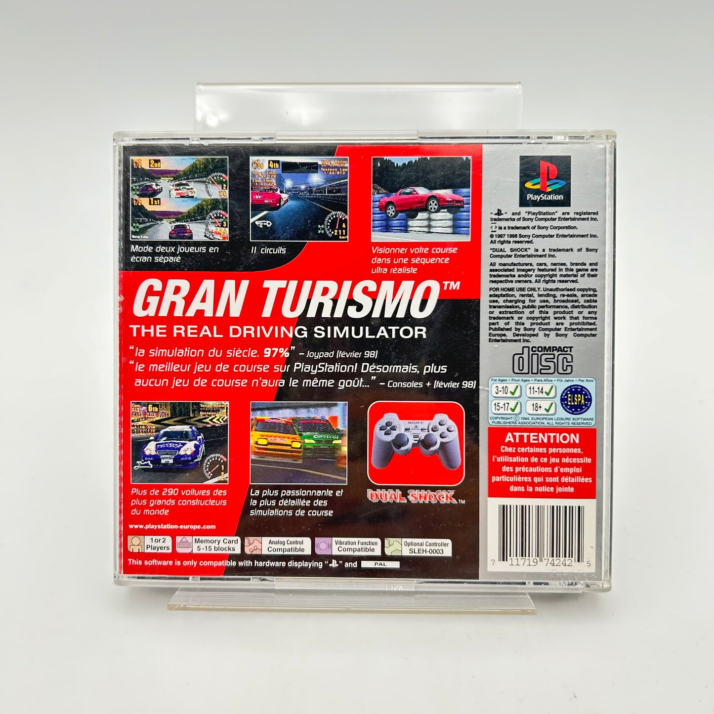 GRAN TURISMO - PLAYSTATION 1