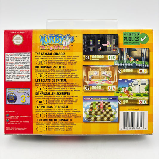 KIRBY 64: THE CRYSTAL SHARDS - NINTENDO 64
