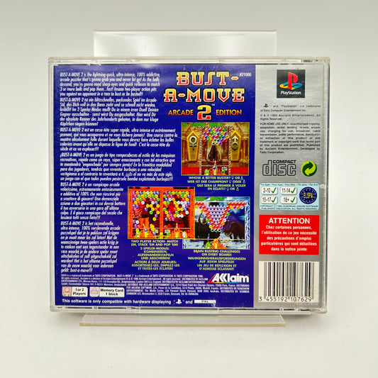 BUST-A-MOVE 2 - PLAYSTATION 1