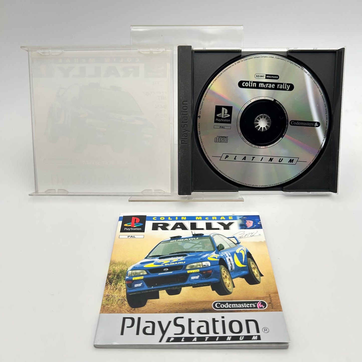 COLIN MCRAE RALLY - PLAYSTATION 1