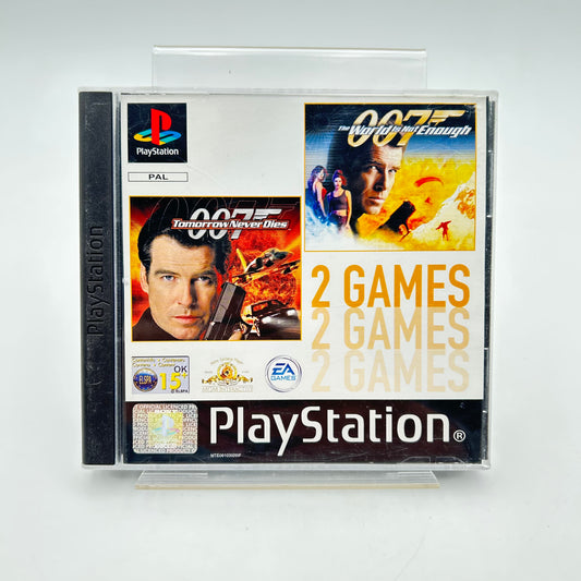 TOMORROW NEVER DIES THE WORLD IS NOT ENOUGH - PLAYSTATION 1