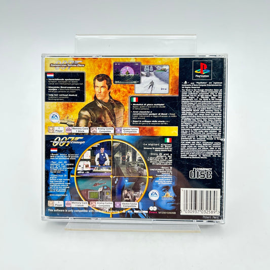 TOMORROW NEVER DIES THE WORLD IS NOT ENOUGH - PLAYSTATION 1