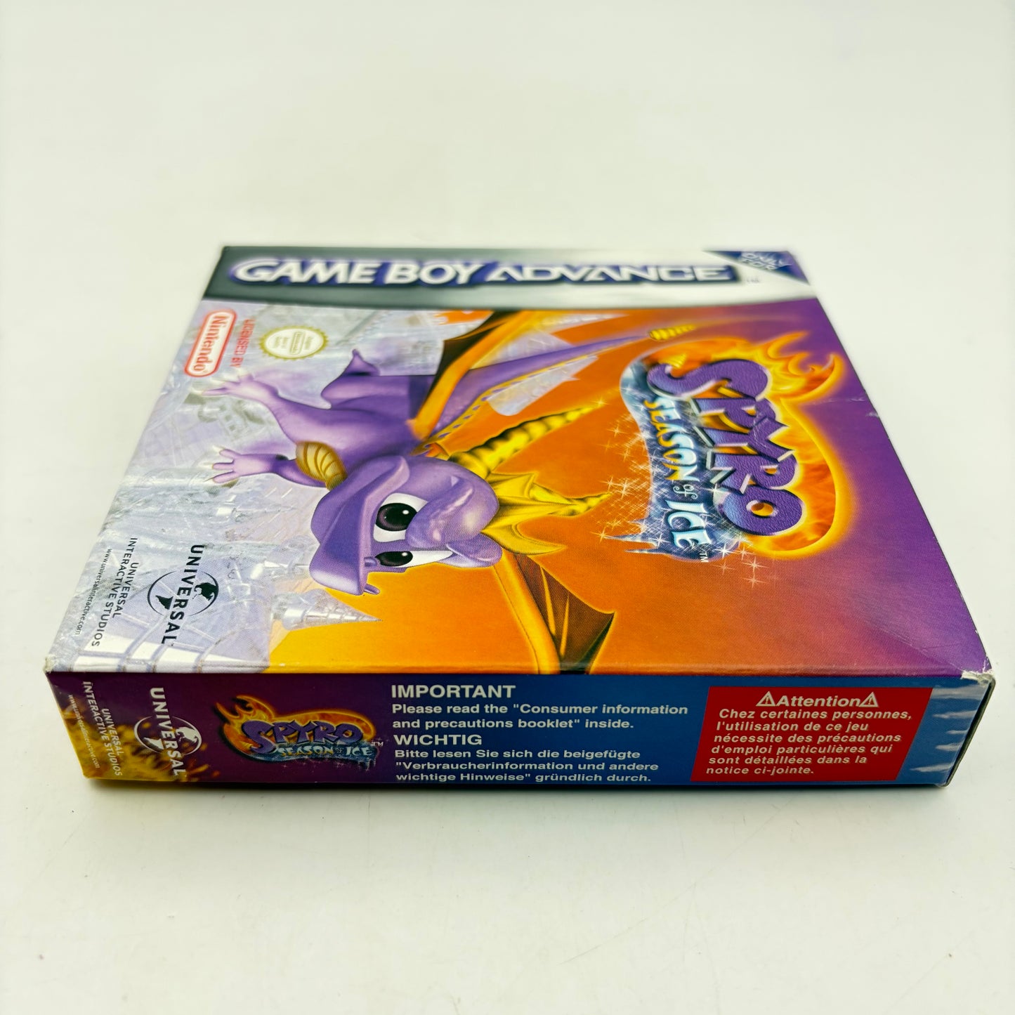 SPYRO: SEASON OF ICE - GAMEBOY ADVANCE