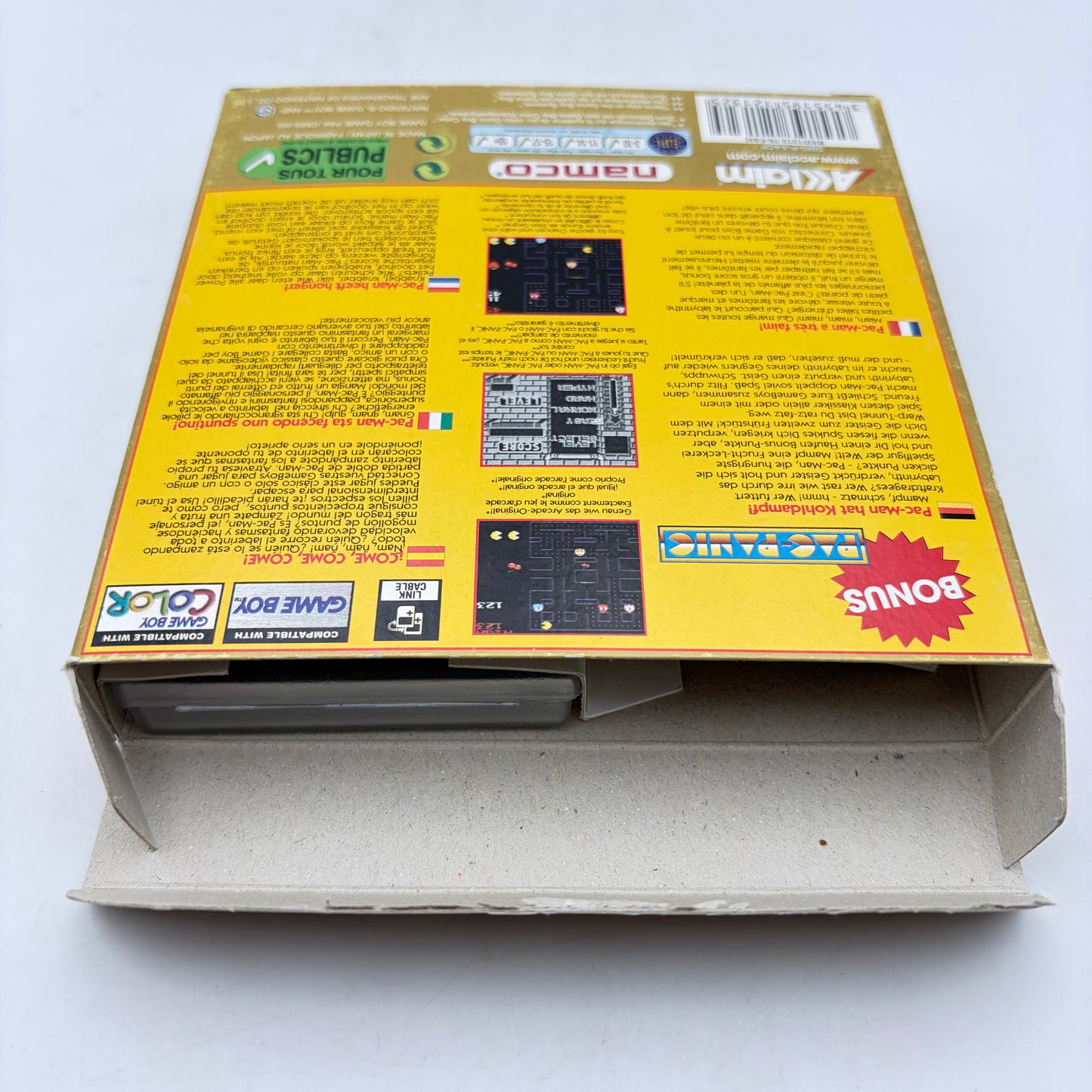 PAC-MAN SPECIAL COLOUR EDITION - GAMEBOY COLOR