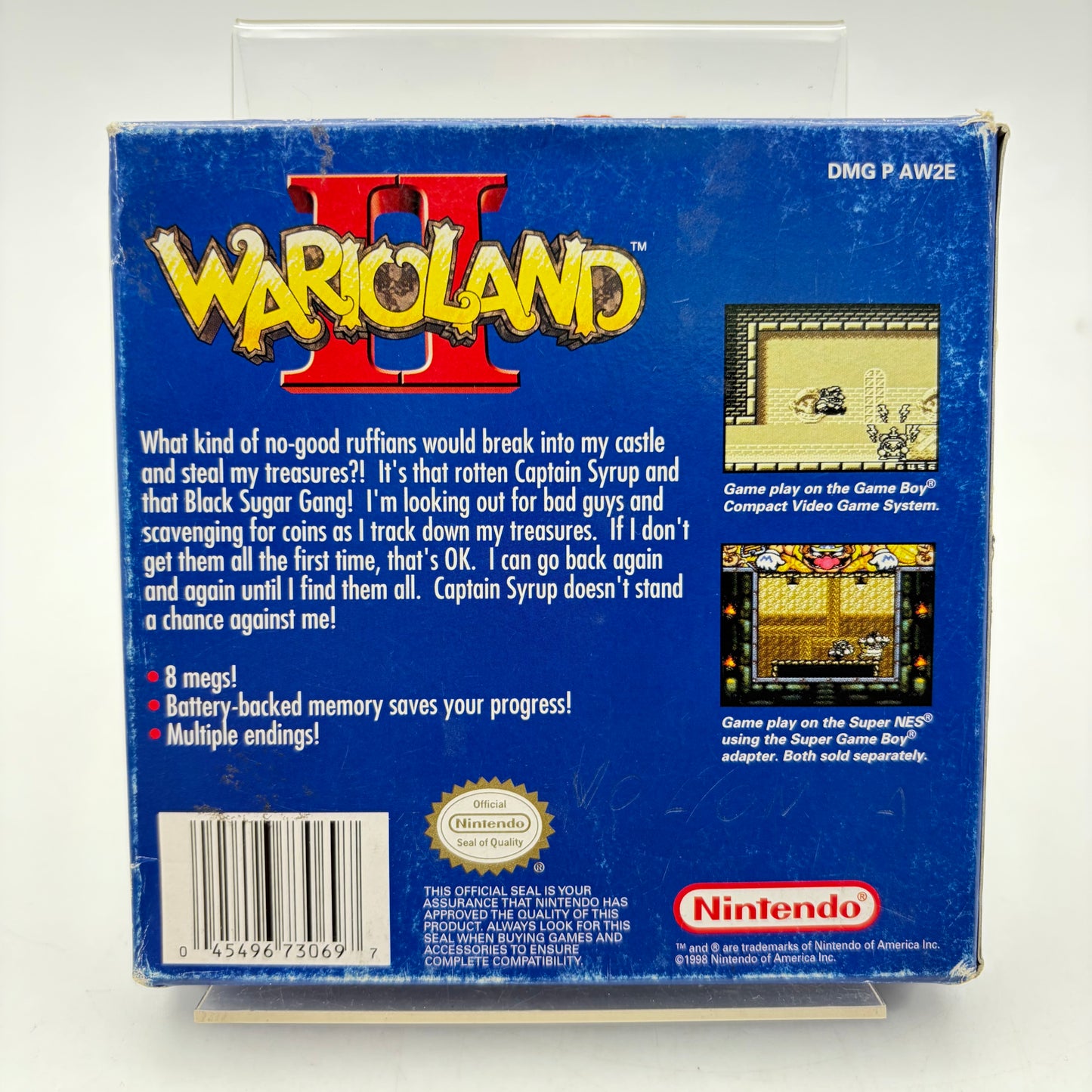 WARIO LAND II - GAMEBOY