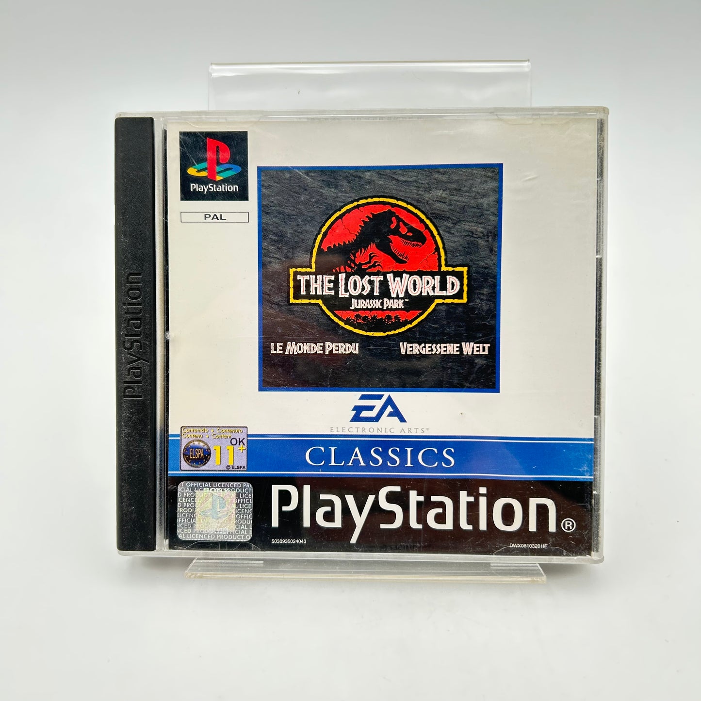 THE LOST WORLD JURASSIC PARK - PLAYSTATION 1