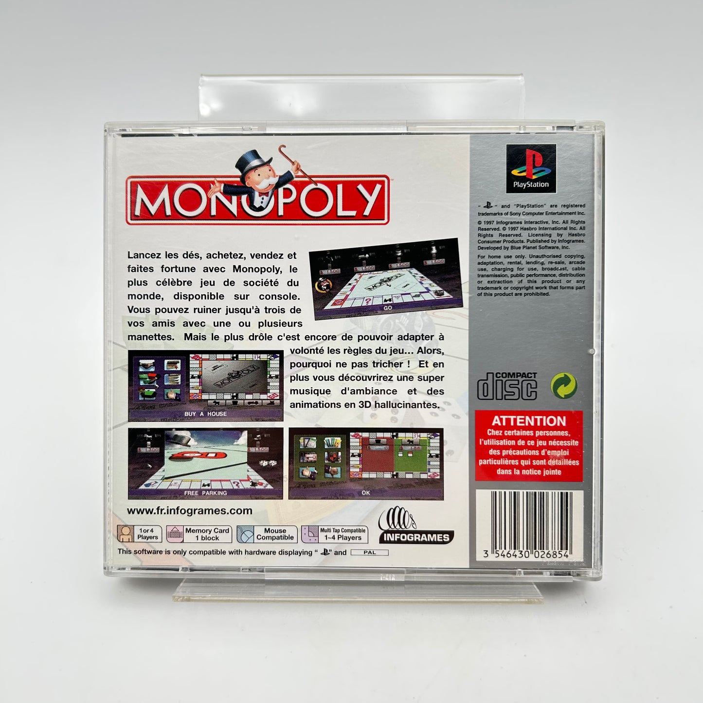 MONOPOLY - PLAYSTATION 1
