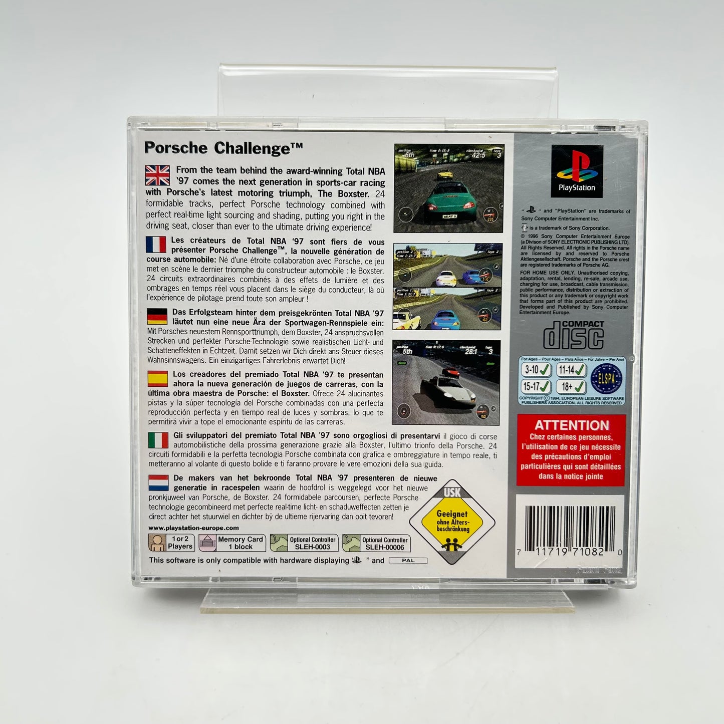 PORSCHE CHALLENGE - PLAYSTATION 1
