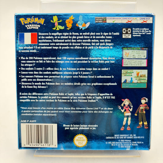 POKÉMON VERSION SAPHIR - GAMEBOY ADVANCE
