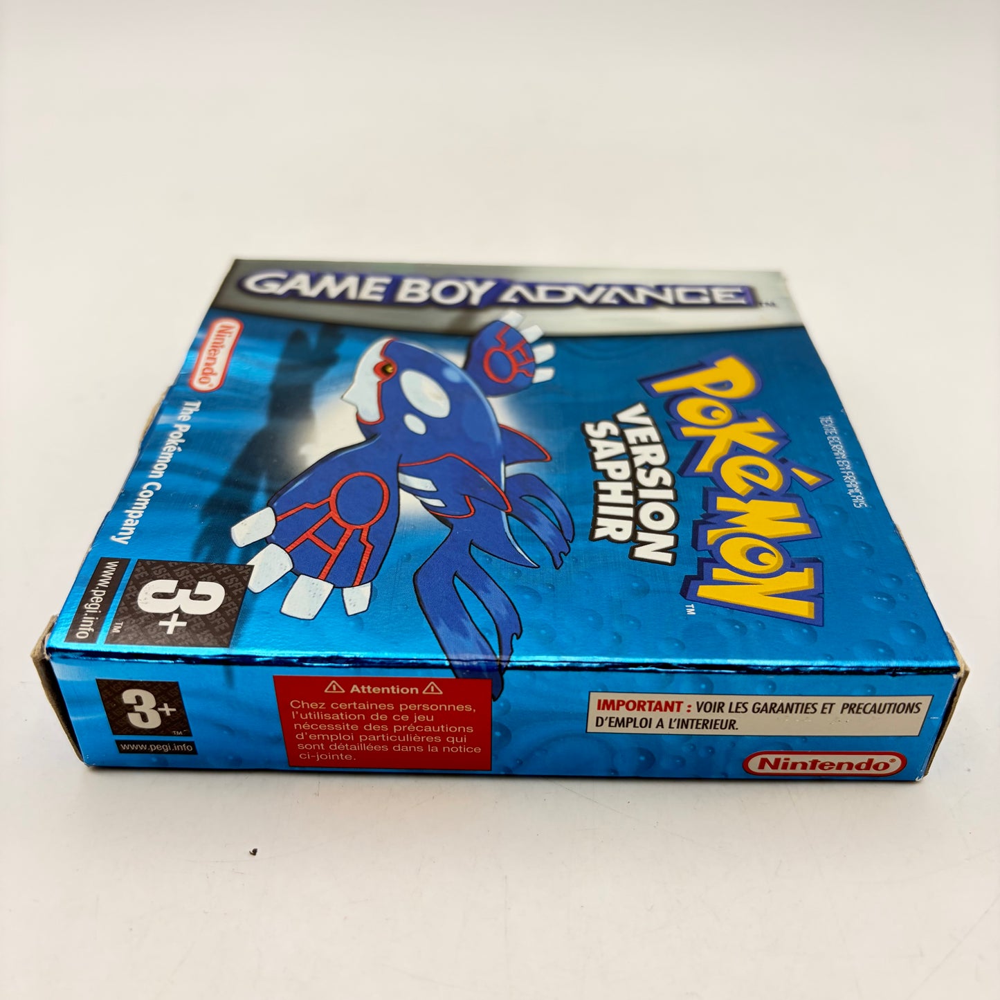 POKÉMON VERSION SAPHIR - GAMEBOY ADVANCE