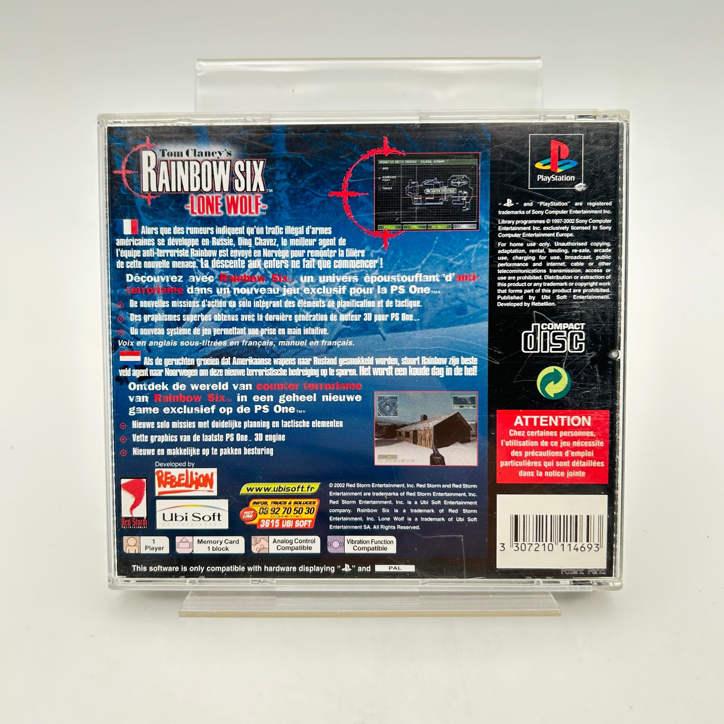RAINBOW SIX LONE WOLF - PLAYSTATION 1