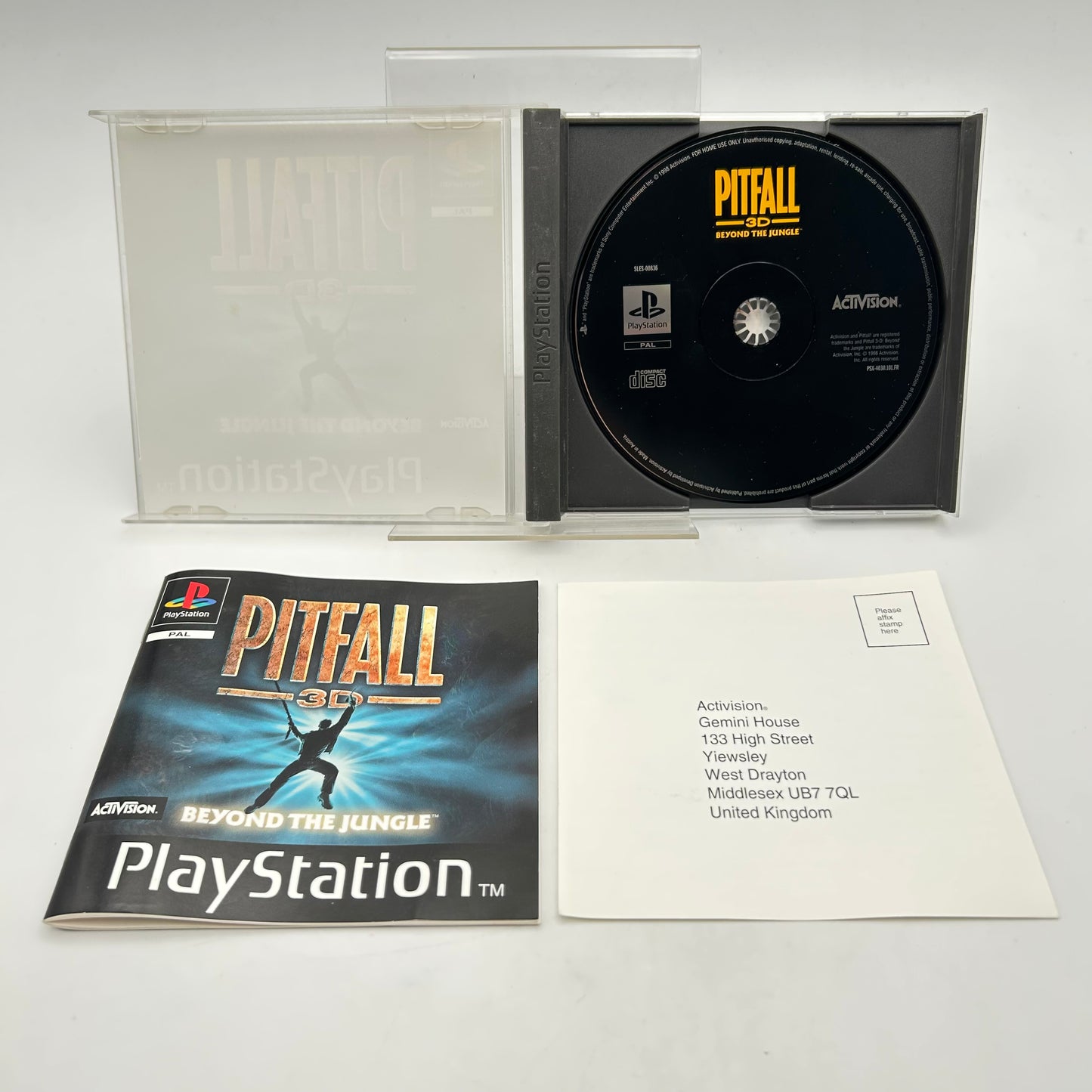 PITFALL 3D BEYOND THE JUNGLE - PLAYSTATION 1