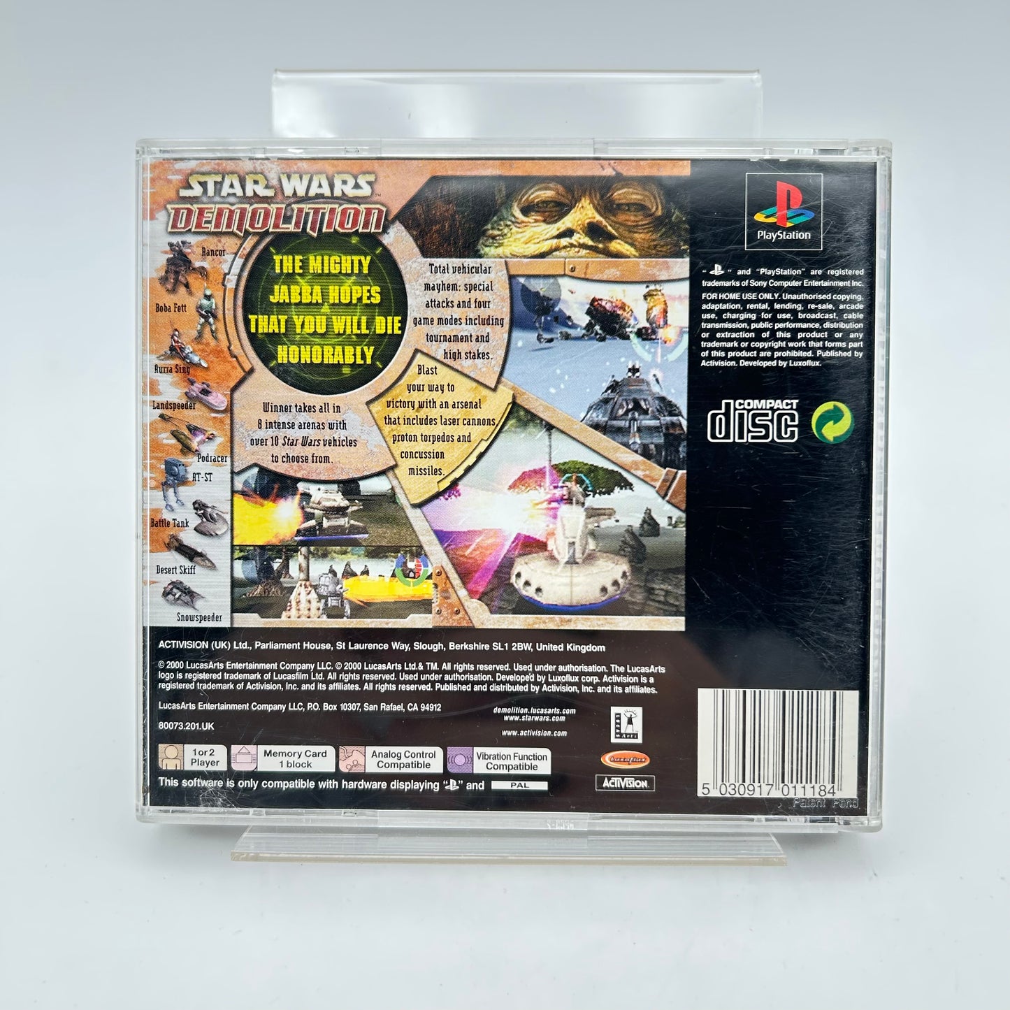 STAR WARS DEMOLITION - PLAYSTATION 1